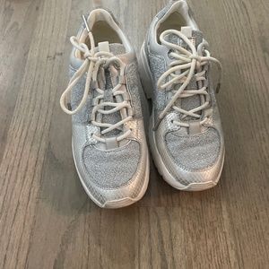 Michael Kors Silver sneakers